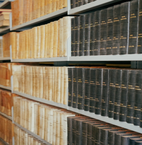 Photo of Books in Bookcase